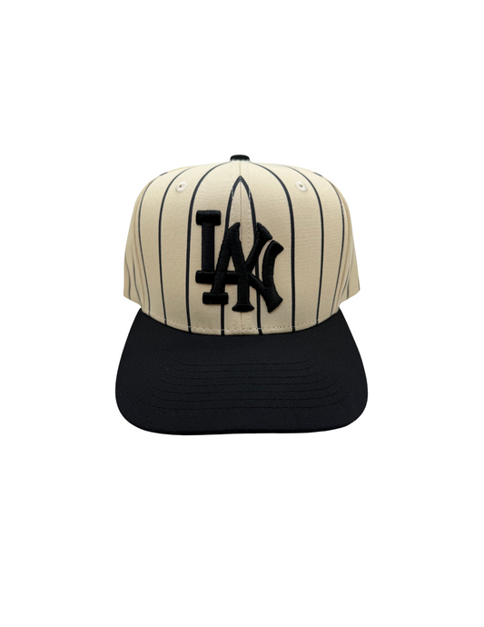 COAST TO COAST BLACK PINSTRIPE SNAPBACK